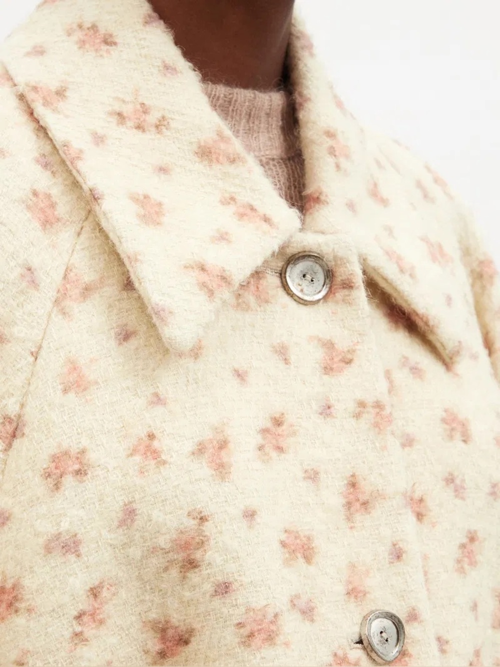 Acne Studios FW 2021 floral car coat - Picture 9 of 16